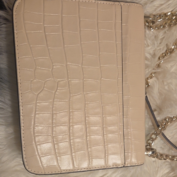 Kate Spade Beige Croc-Embossed Shoulder Bag - Picture 8 of 8